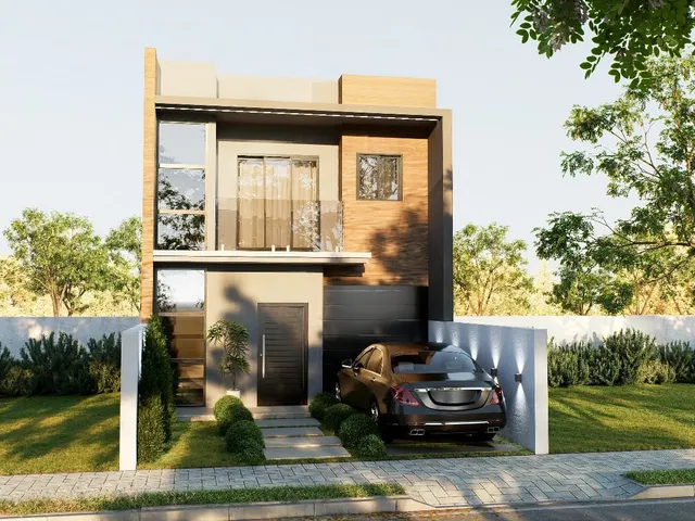Imagem 4: Casa Sob Pilotis no Bairro São Luiz Gonzaga/Lc - Sobrado no Bairro Cidade Nova/Am