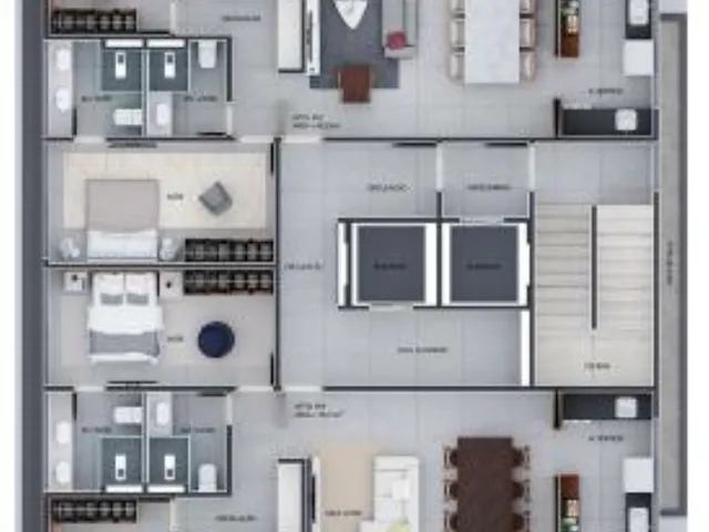 Imagem 2: Blessed Home Apartamento com 2 dormitórios