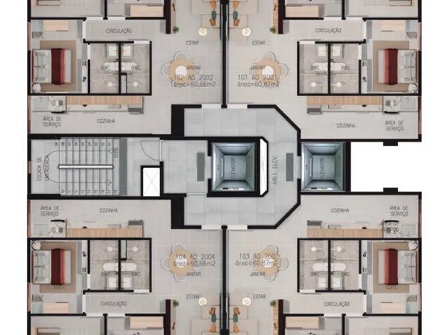 Imagem 2: Forte Príncipe Apartamento com 3 dormitórios