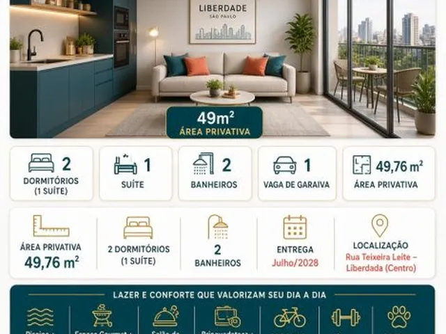 Imagem: Apto 2 Dormitórios para Lançamento na