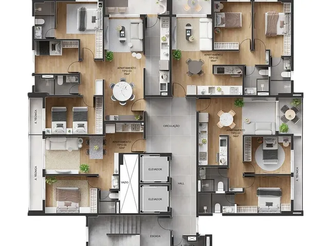 Imagem 4: Soft Living Apartamento com 3 dormitórios
