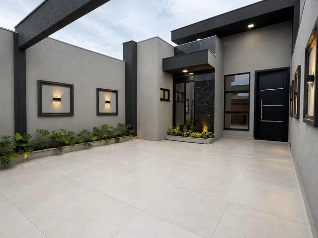 Imagem: Casa nova e moderna à venda no Jardim Pancera