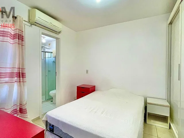 Imagem 4: Apartamento de 1/4 com suíte, varanda, mobiliado e com vista mar para aluguel no bairro