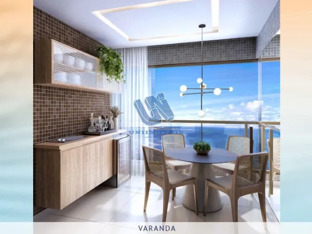 Imagem 6: Ocean House 2 Quarto sendo 1 suíte com varanda e vista mar 58,43m2 em Jaguaribe