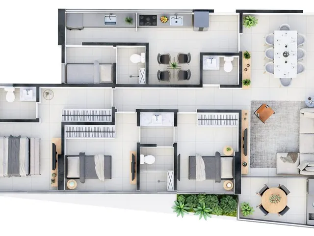 Imagem 13: Capiba Apartamento com 3 dormitórios