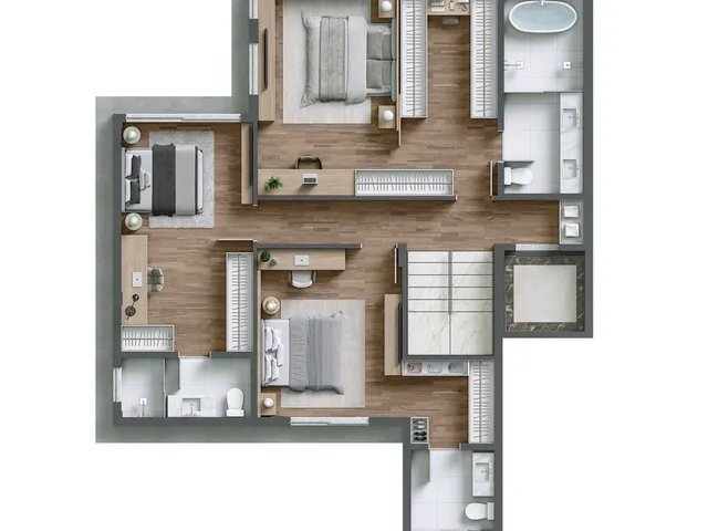 Imagem 2: Aureo Apartamento com 3 dormitórios