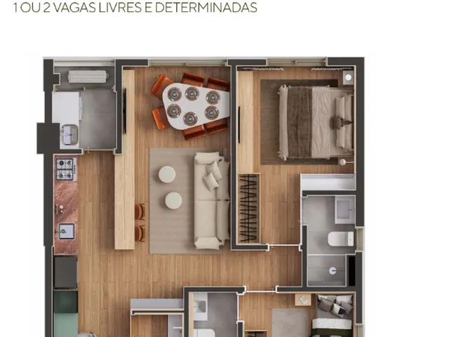 Imagem 9: DZ Jamaris Apartamento com 2 dormitórios