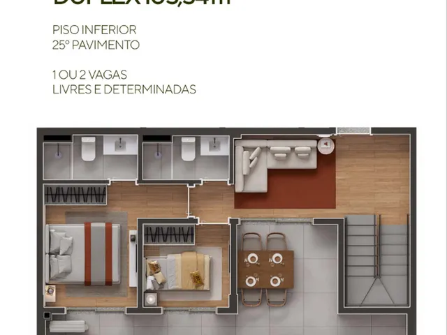 Imagem 11: DZ Jamaris Apartamento com 2 dormitórios
