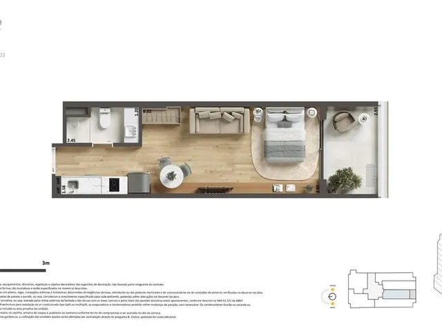 Imagem 11: Se Você Busca Um Apartamento À Venda em Ipanema, o Be in Rio Barão da Torre É Uma Oportunidade Única