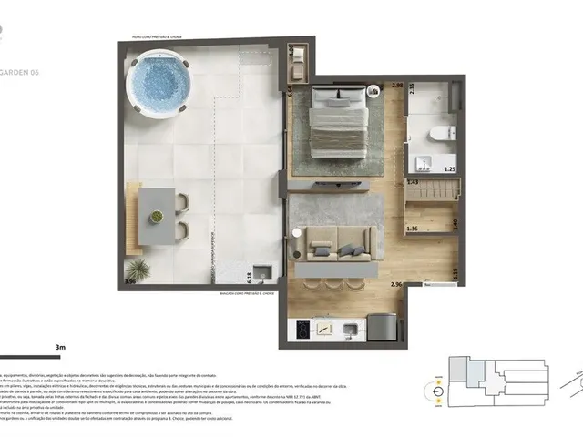 Imagem 3: Se Você Busca Um Apartamento À Venda em Ipanema, o Be in Rio Barão da Torre É Uma Oportunidade Única