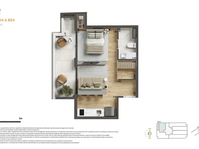 Imagem 15: Se Você Busca Um Apartamento À Venda em Ipanema, o Be in Rio Barão da Torre É Uma Oportunidade Única