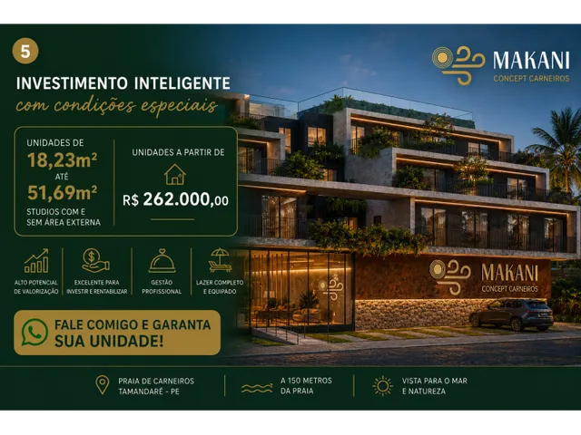 Imagem: Makani Concept Carneiros com Rooftop Duplo