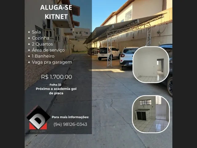 Imagem: ALUGA-SE KITNET NA FOLHA 32