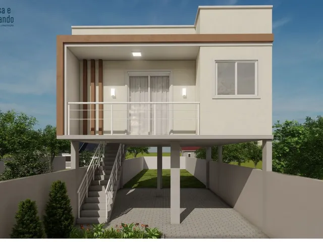 Imagem 1: Casa Sob Pilotis No Bairro São Luiz Gonzaga/ra - Casa Sob Pilotis No Bairro São Luiz
