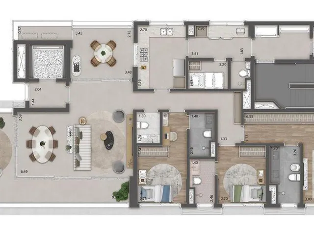 Imagem 9: 0 Apartamento com 3 dormitórios