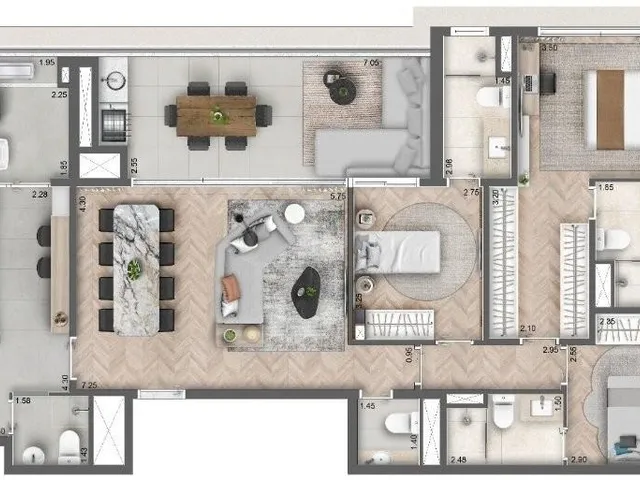 Imagem 8: 0 Apartamento com 3 dormitórios