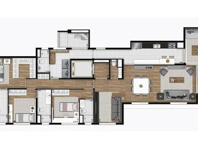 Imagem 6: 0 Apartamento com 4 dormitórios