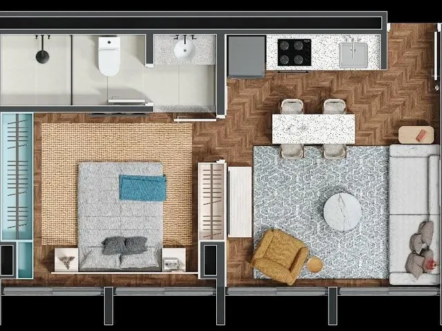 Imagem 10: 0 Apartamento com 2 dormitórios