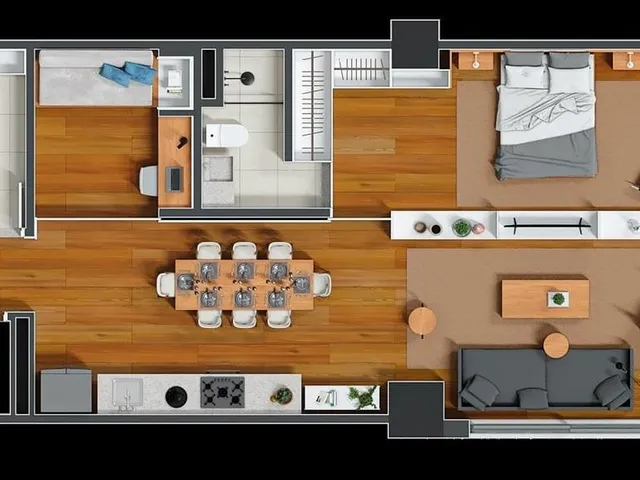 Imagem 8: 0 Apartamento com 2 dormitórios