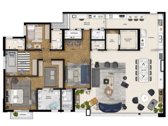 Imagem 14: 0 Apartamento com 4 dormitórios