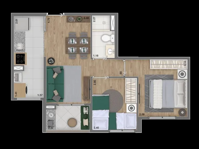 Imagem 14: Em um amplo terreno de 3.329,50m², nasce um empreendimento feito para proporcionar mais