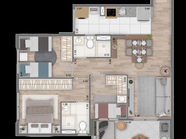 Imagem 6: Em um amplo terreno de 3.329,50m², nasce um empreendimento feito para proporcionar mais