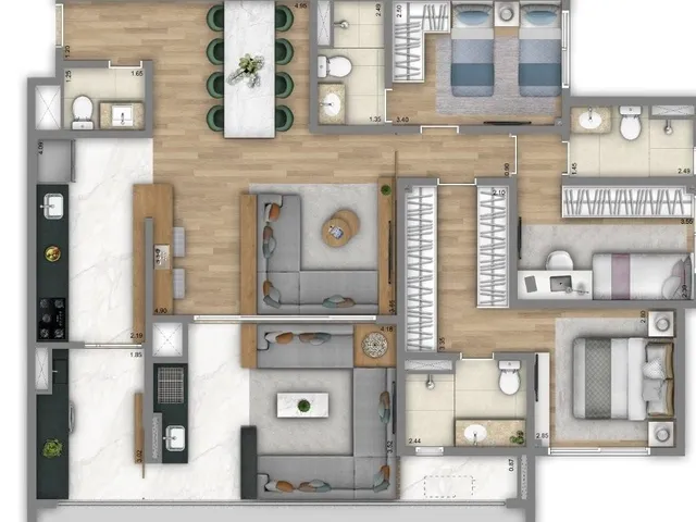 Imagem 14: 0 Apartamento com 2 dormitórios