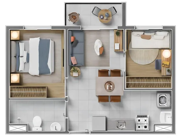 Imagem 16: 0 Apartamento com 1 dormitório