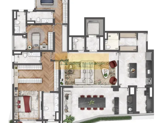 Imagem 11: 0 Apartamento com 4 dormitórios