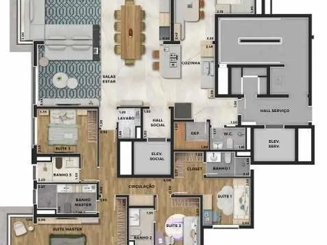 Imagem 12: 0 Apartamento com 4 dormitórios