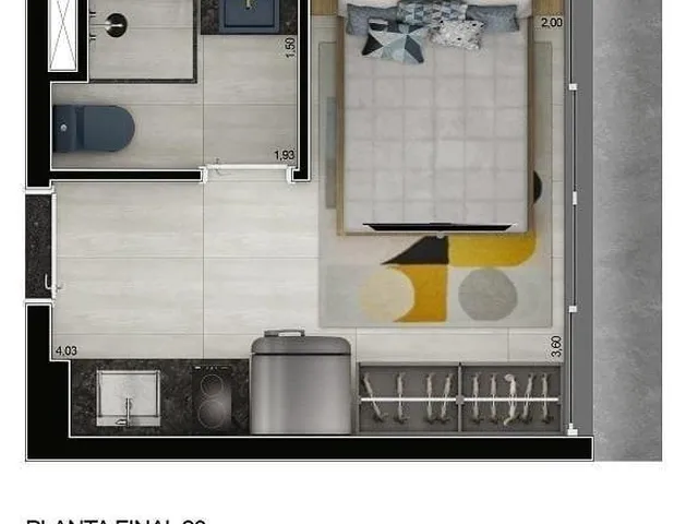 Imagem 6: 0 Flat / studio com 1 dormitório