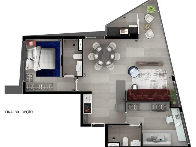 Imagem 8: 0 Flat / studio com 1 dormitório