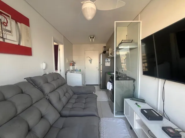 Imagem: O apartamento possui 1 Dormitório, 1 Suíte, 1 Banheiro,