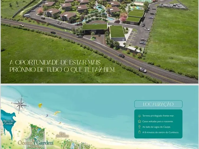 Imagem: Casas por Bangalô no Ocean Garden Cumbuco