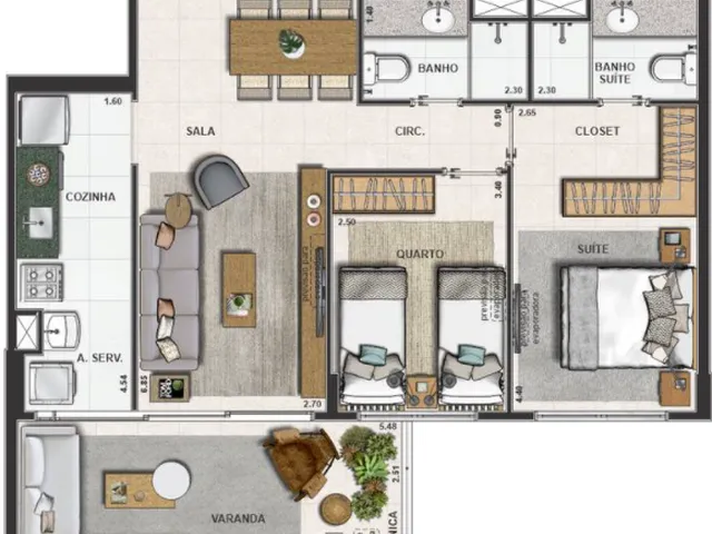 Imagem 6: Mudrá Full Living