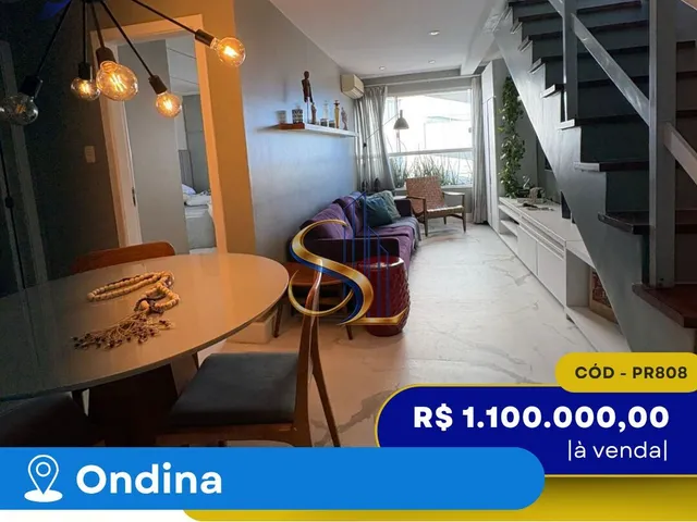 Imagem: Vendo Cobertura 90 M² 02 Quartos Ondina