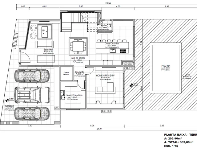 Imagem 3: NERO RUGGINE -------------------369,00m2 - NERO RUGGINE 369,00m2