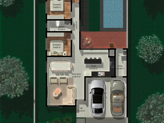 Imagem 2: Casa | Ares Bairro Parque - Casa | Ares Bairro Parque