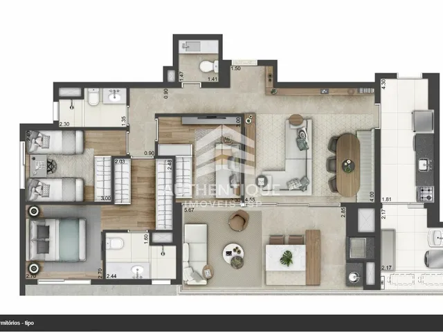 Imagem 5: STELLA CAMPO BELO - Apartamento no Campo Belo à venda!