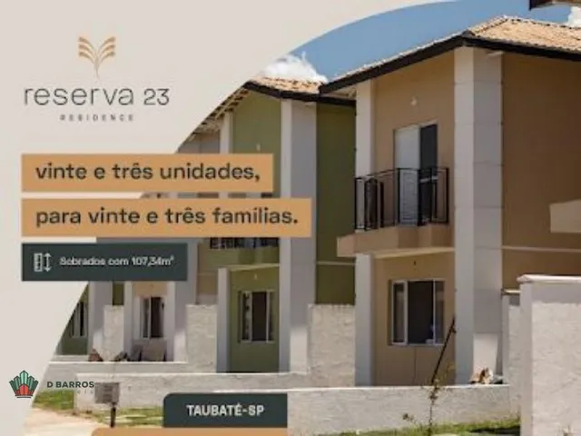 Imagem 7: D Barros Imoveis Disponibiliza Sobrados para Venda em Condominio na Vila São Geraldo em Taubaté