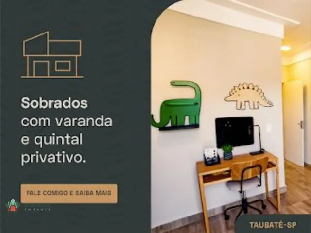 Imagem 8: D Barros Imoveis Disponibiliza Sobrados para Venda em Condominio na Vila São Geraldo em Taubaté