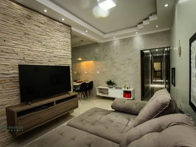 Imagem 2: D Barros Imoveis disponibiliza linda casa para localização no bairro Piracangaguá, em