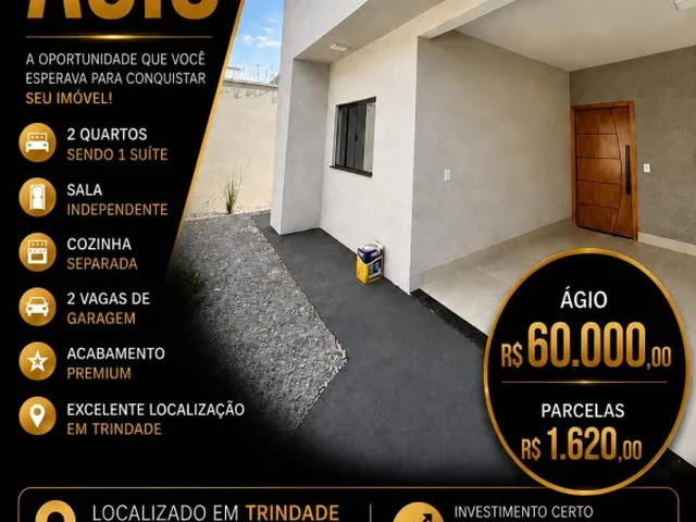 Imagem: Casa com Ágio de R$ 60 Mil no Residencial