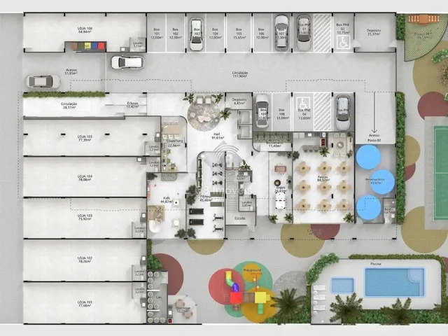 Imagem 11: Apartamento de 3 Dormitórios com Suíte no Residencial VITA - Santa Cruz do Sul