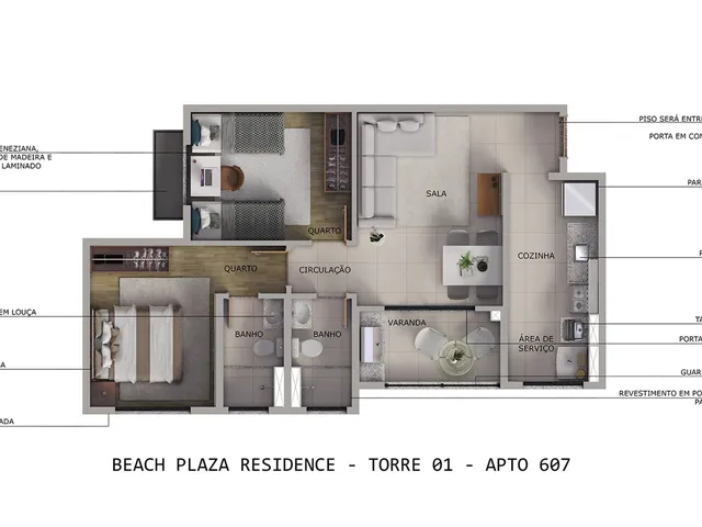 Imagem 4: Residencial Beach Plaza Residence