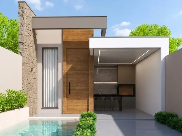 Imagem: Casa Térrea À Venda Na Planta Com Piscina