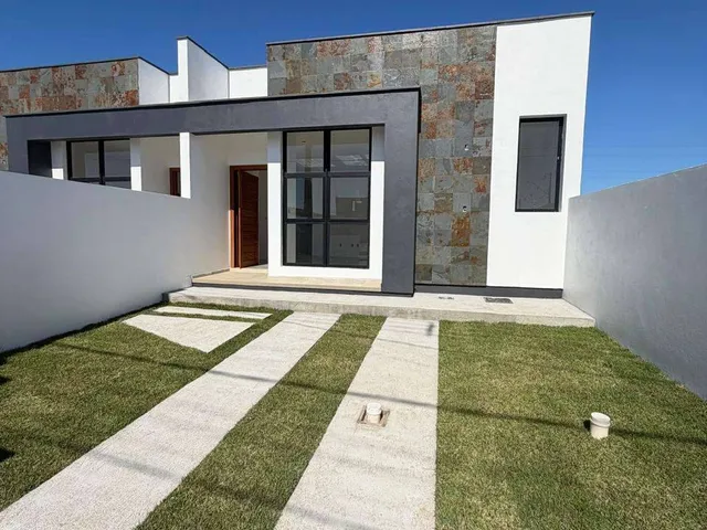 Imagem: Casas geminadas no bairro nova brasilia
