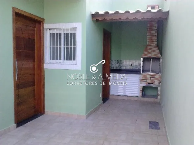 Imagem 1: Locação. Bitarú, São Vicente, S.p. Próximo Unesp. Sobrado Geminado. 2 Dormitórios