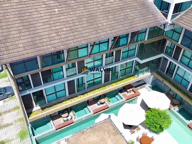 Imagem 5: Apartamento à venda em Porto de Galinhas com 1 Quarto, Varanda, Porteira Fechada e 1