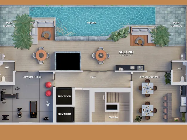Imagem 3: Apartamento à venda no bairro Intermares - Cabedelo/PB